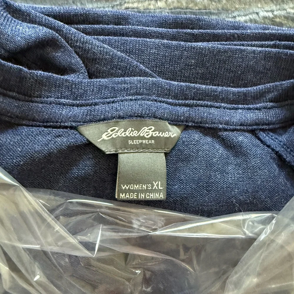 Eddie Bauer Dark Blue Pajama Set